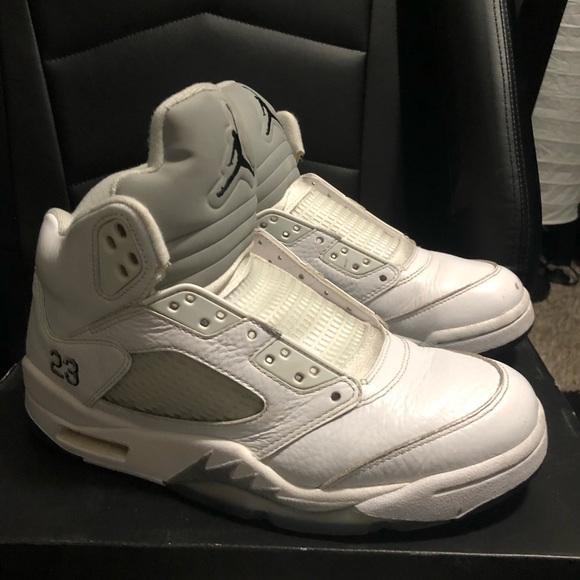 Jordan Other - Jordan 5 retro “white metallic”